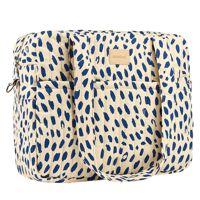 Sac à Langer Hyde Park - Leonie Blue Nobodinoz
