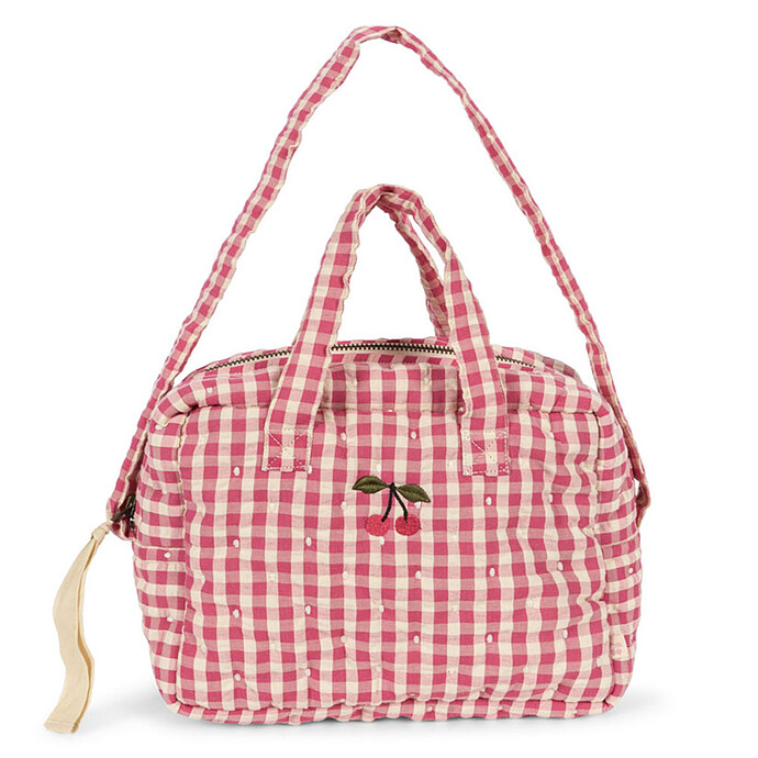 Sac à Langer pour Poupée - Bubblegum Check Konges Sløjd