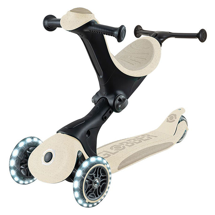 Trottinette Evolutive Go Up Deluxe Light Eco 360 - Taupe Globber