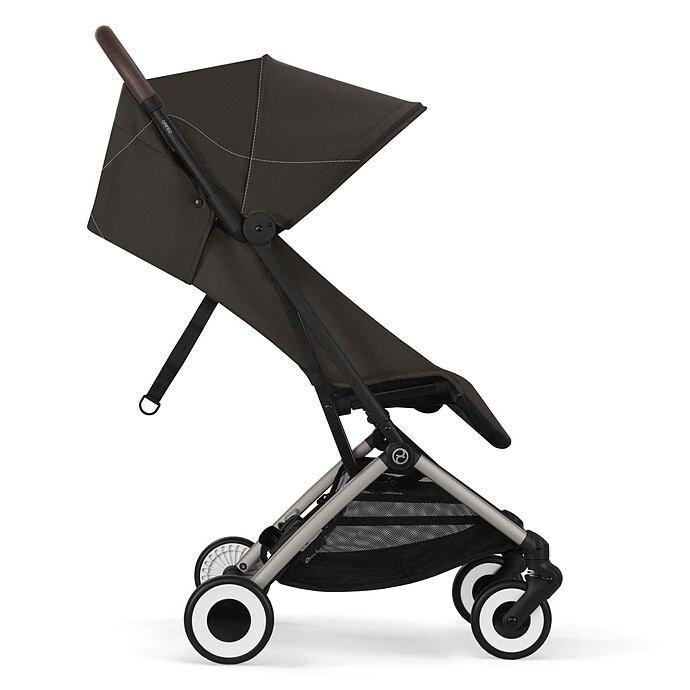 Poussette de Voyage Ultra-compacte Orfeo Châssis Taupe - Chocolate Brown  Cybex