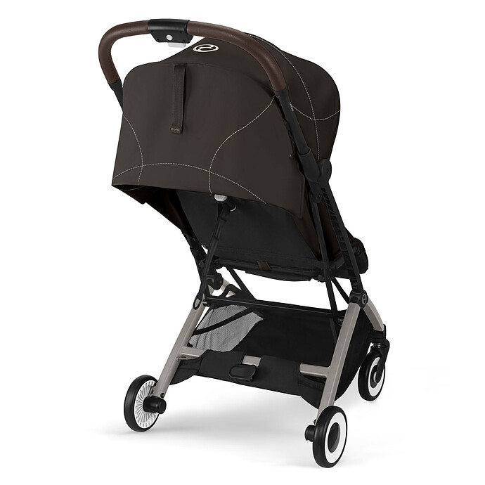 Avis Poussette de Voyage Ultra-compacte Orfeo Châssis Taupe - Chocolate Brown 