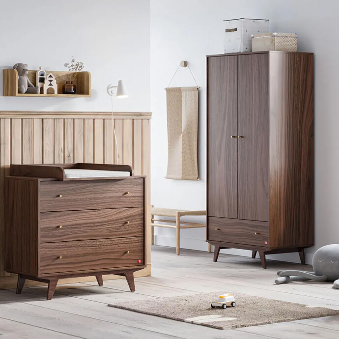 Avis Armoire 2 Portes Mid II - Noyer