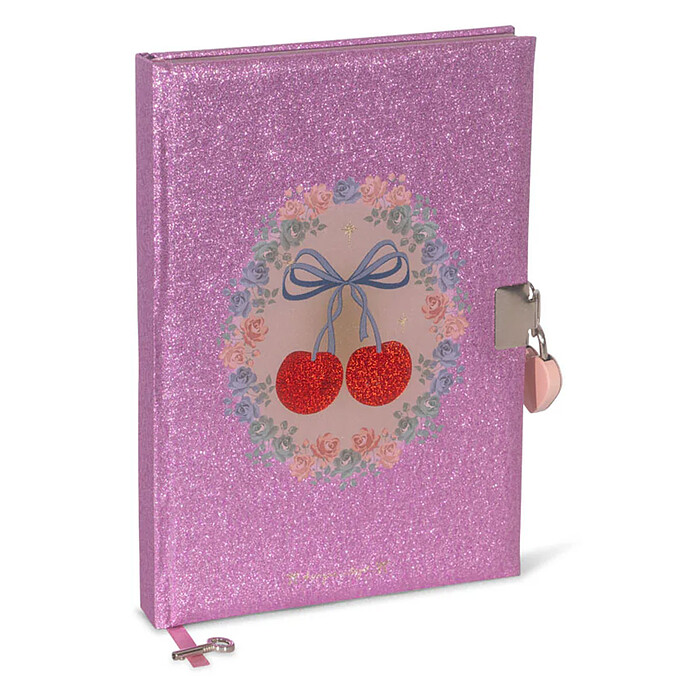 Mon Journal Intime - Cherry Glitter Konges Sløjd