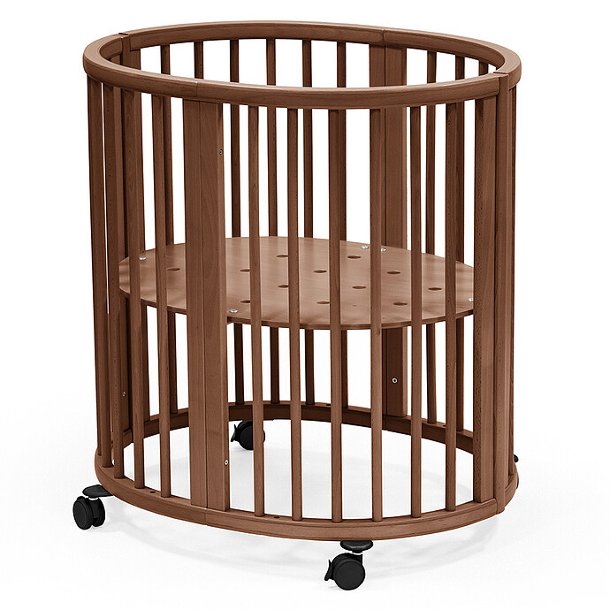 Mini Berceau Evolutif Sleepi V3 - Brun Chaud Stokke
