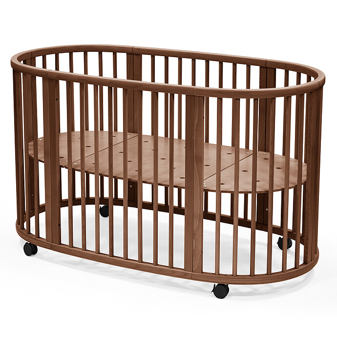 Lit Bébé Sleepi V3 - Brun Chaud Stokke