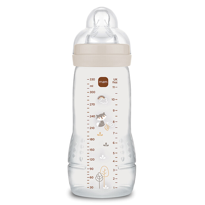 Biberon Easy Active 2ème Âge Sable - 330 ml MAM