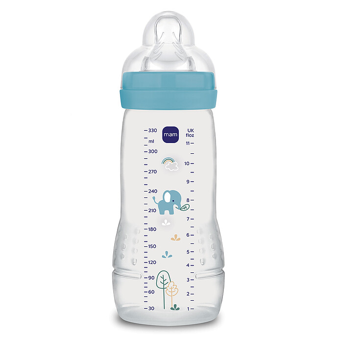 Biberon Easy Active 2ème Âge Océan - 330 ml MAM