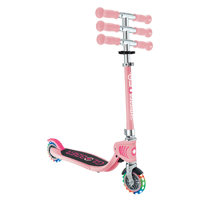 Avis Trottinette Flow Junior Lights - Rose Pastel