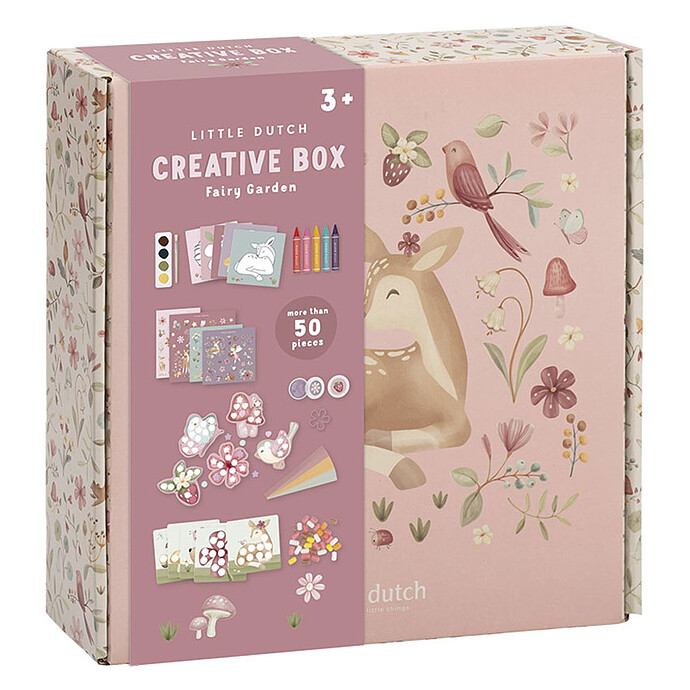 Boîte d'Activités Créatives XL - Fairy Garden Little Dutch