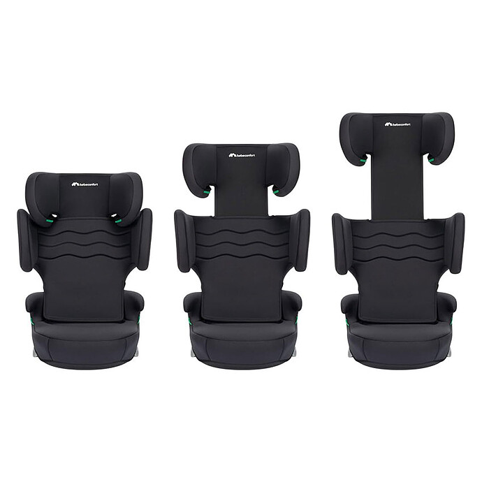 Siège Auto Hera i-Fix i-Size Groupe 2/3 - Mineral Black bébéconfort
