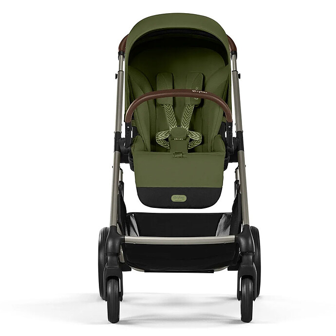 Poussette Citadine Balios S Lux Cadre Taupe - Moss Green  Cybex