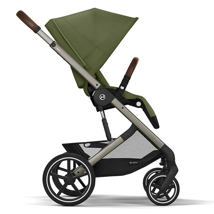 Poussette Citadine Balios S Lux Cadre Taupe - Moss Green  pas cher