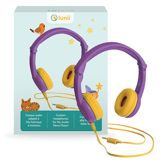 Casque Audio Octave - Violet Lunii