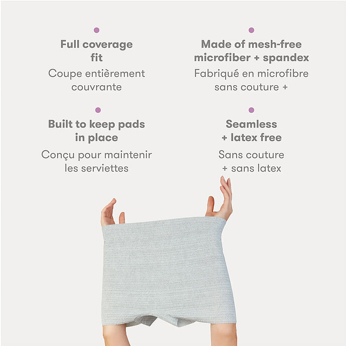 Avis Lot de 8 Sous-vêtements Jetables Taille Haute pour Césarienne