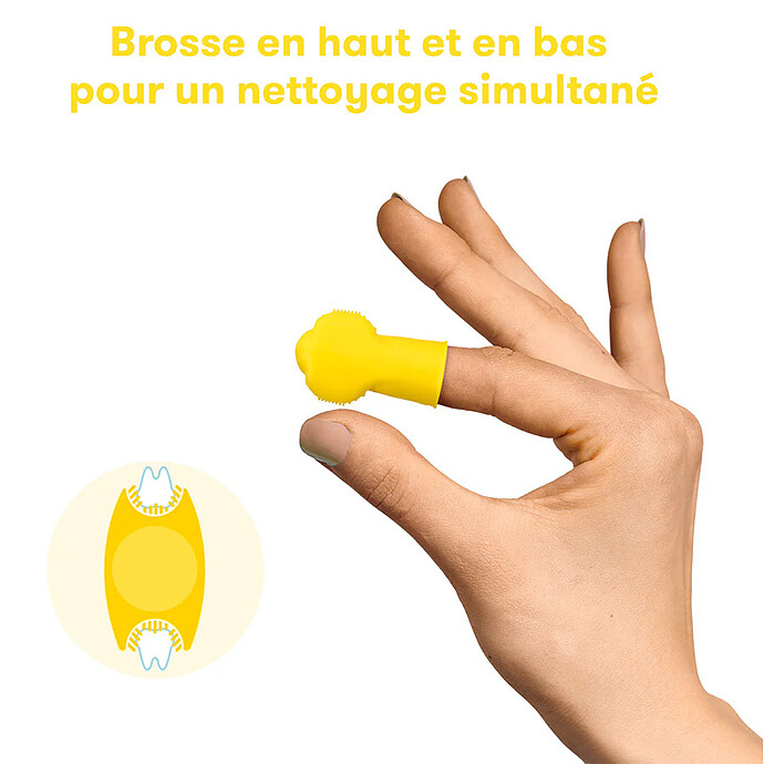 Avis Brosse à Dents de Doigt SmileFrida