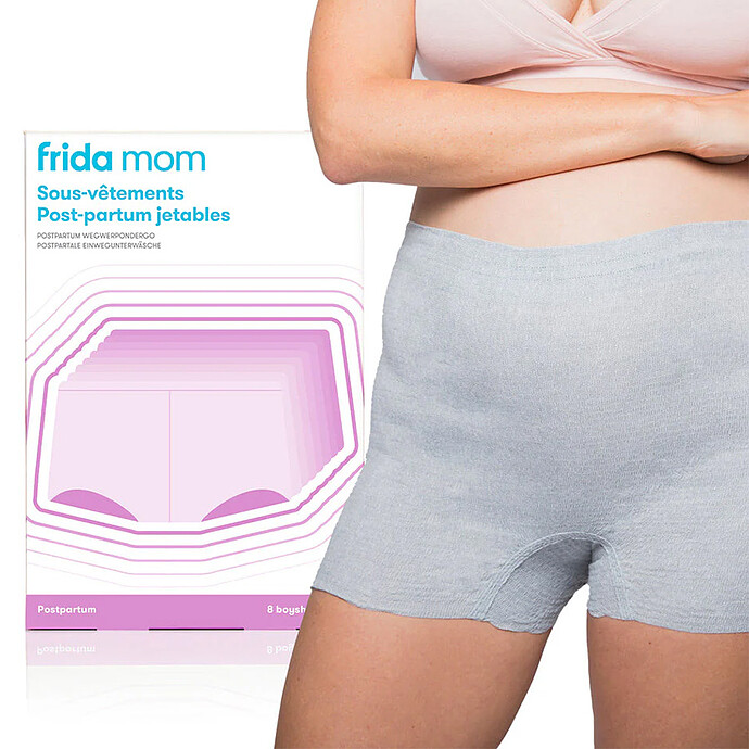 Lot de 8 Sous-vêtements Post-partum Jetables Frida