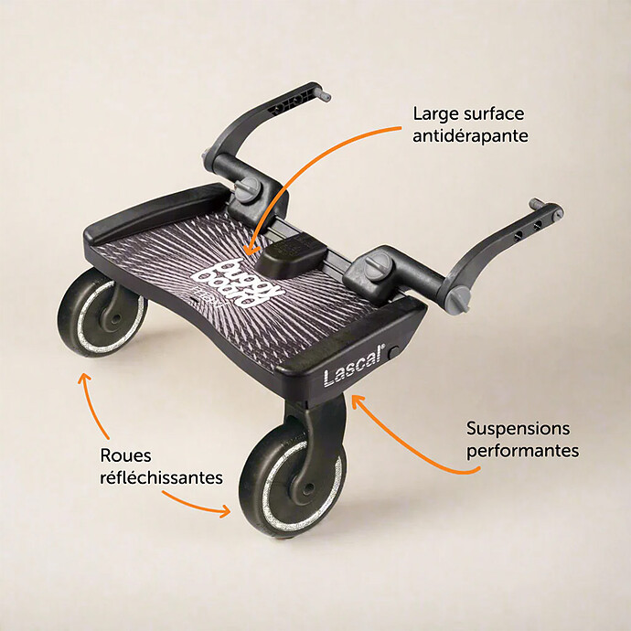 Buggy Board Maxi - Noir pas cher