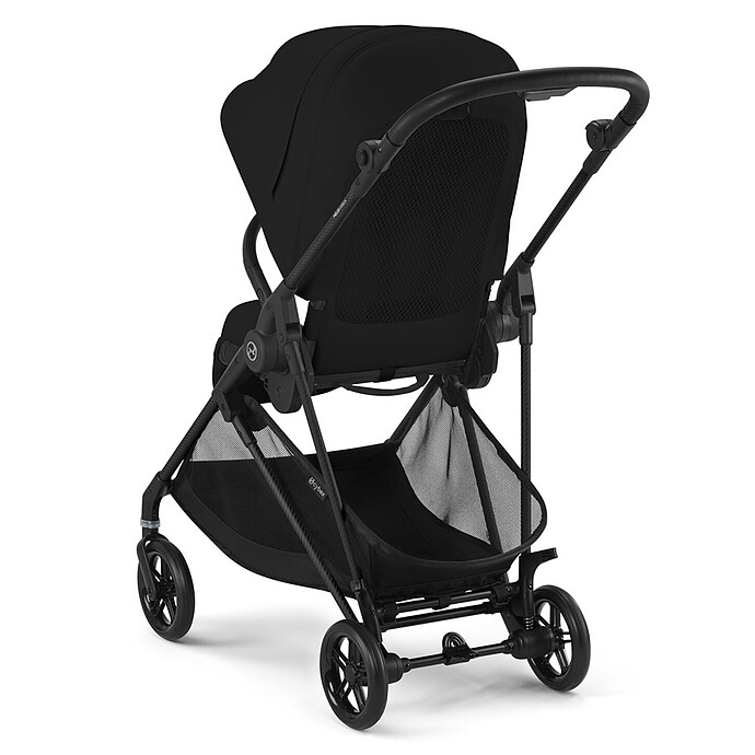 Achat Poussette Citadine Melio Châssis Carbon - Magic Black