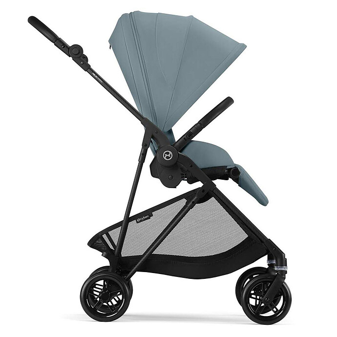 Poussette Citadine Melio Châssis Carbon - Stormy Blue Cybex