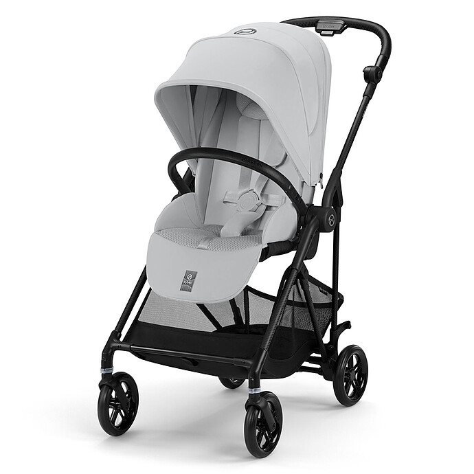 Poussette Citadine Melio Châssis Carbon - Fog Grey Cybex