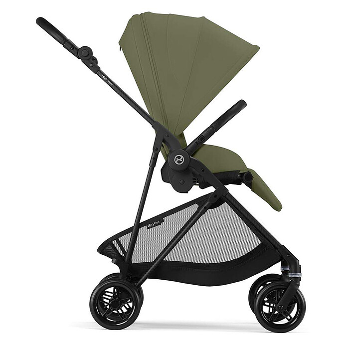 Poussette Citadine Melio Châssis Carbon - Moss Green Cybex
