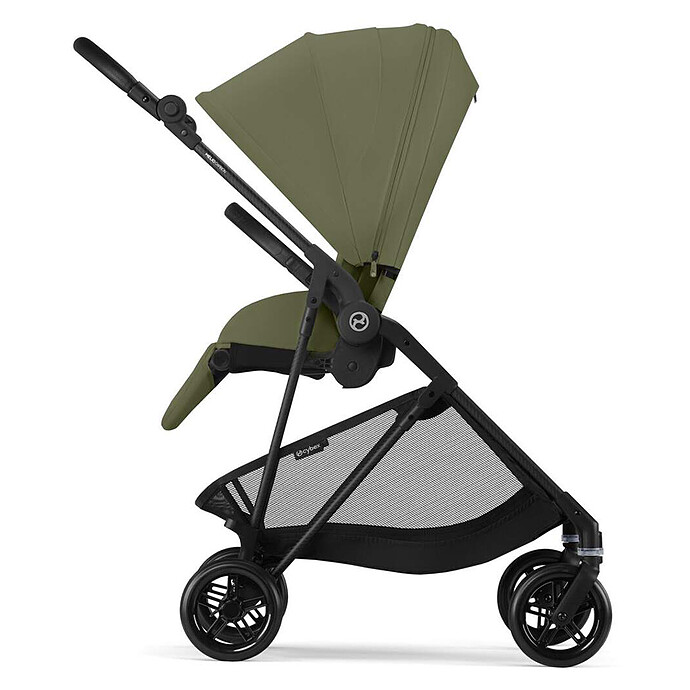 Avis Poussette Citadine Melio Châssis Carbon - Moss Green