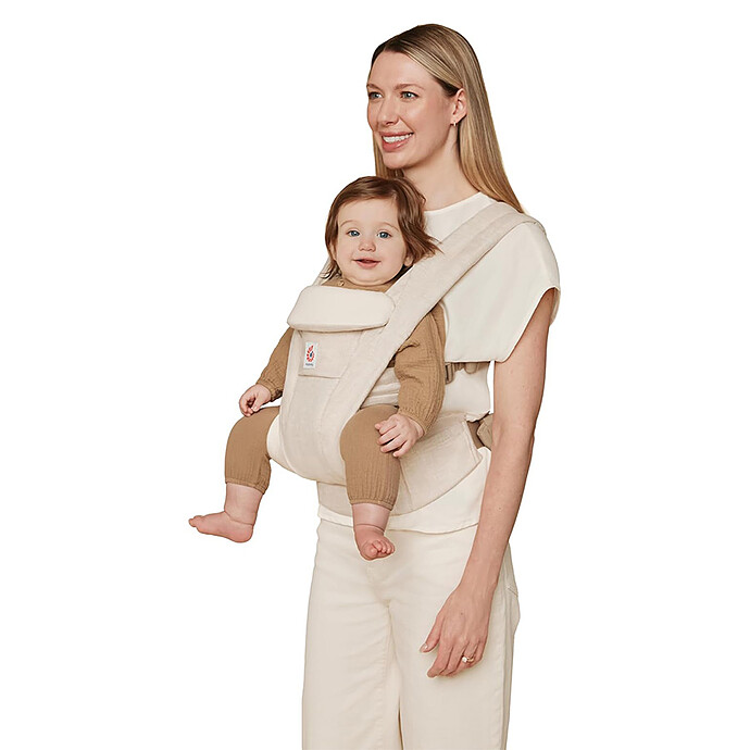 Porte-bébe Omni Deluxe Lin - Naturel Ergobaby