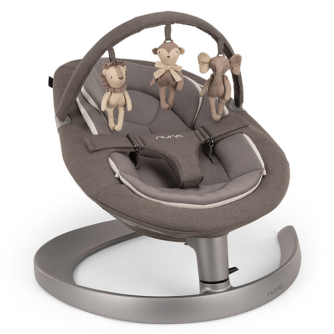 Transat Leaf Grow avec Arche de Jeux - Granite Nuna