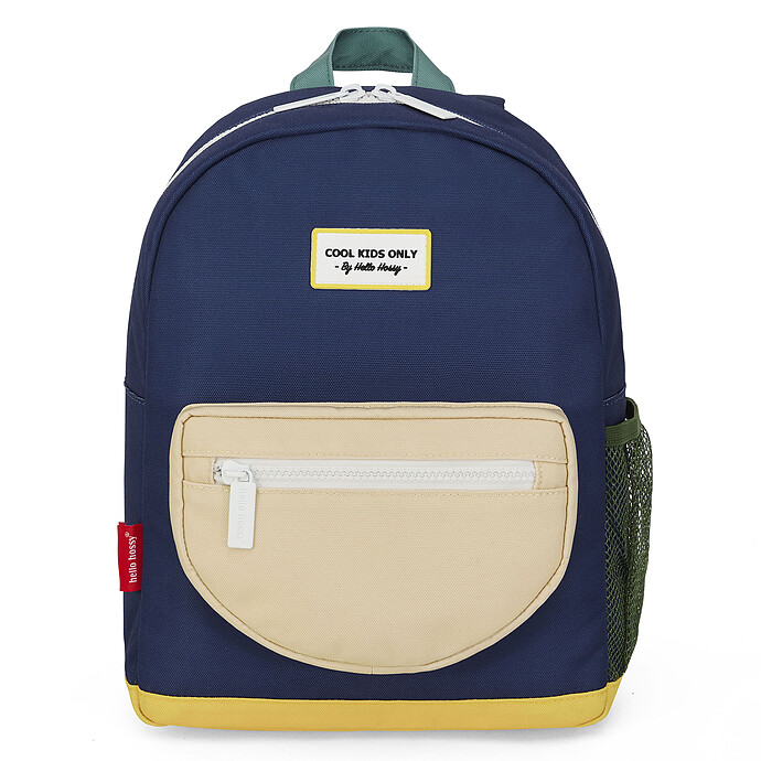 Sac à Dos Mini 2/5 Ans - Dark Blue Hello Hossy