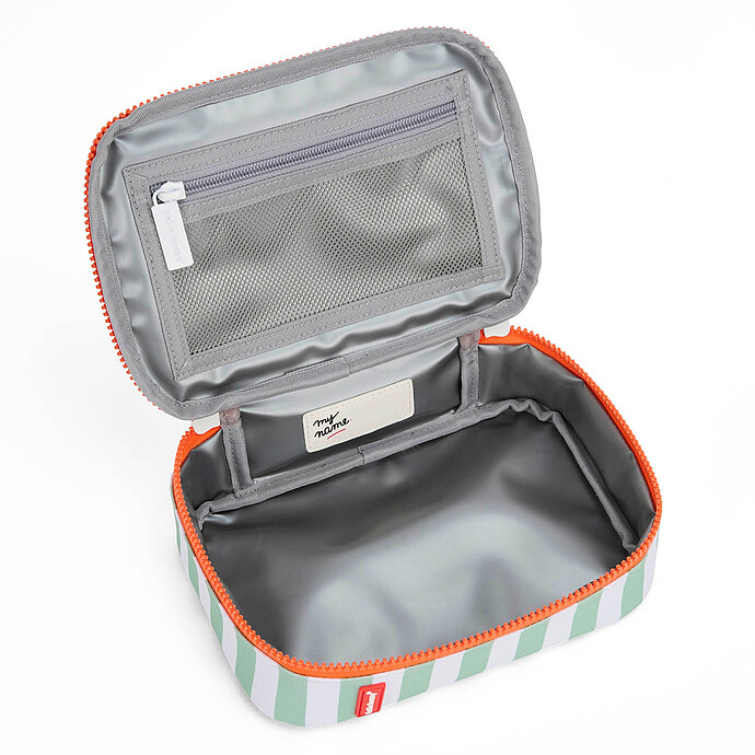 Lunch Bag - Green Stripes Hello Hossy