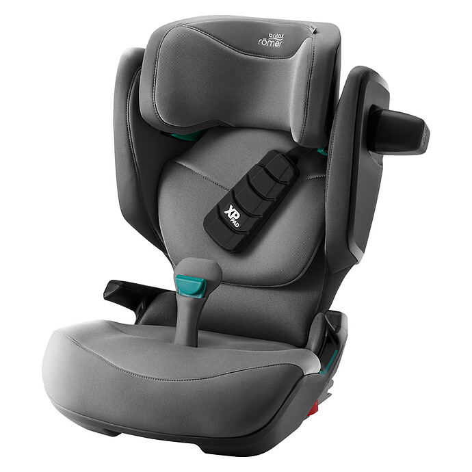 Siège Auto KIDFIX PRO Style i-Size Groupe 2/3 - Mineral Grey Britax Römer