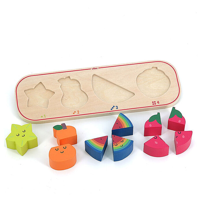 Avis Puzzle 1-2-3-4 Fruits - Andy Westface 