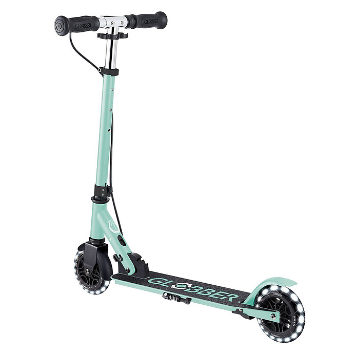 Trottinette Flow Element Junior Lights - Menthe Pastel Globber