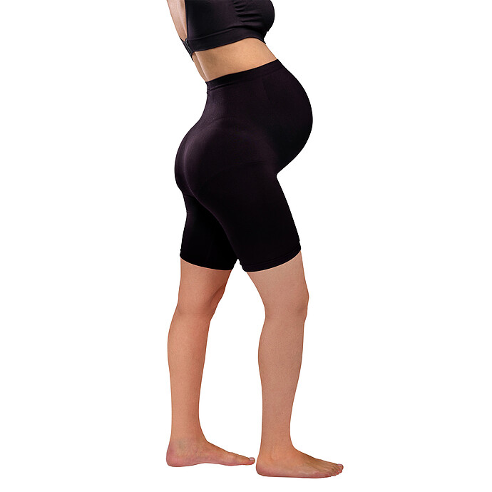 Short de Maintien de Grossesse Sans Coutures Noir - XL carriwell