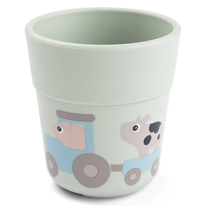 Coffret Repas Ventouse Foodie - Tiny Farm Vert Done by Deer