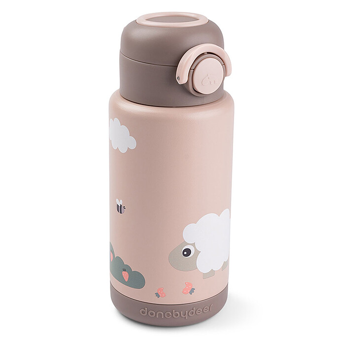 Gourde Isotherme Tiny Farm Rose - 340 ml Done by Deer