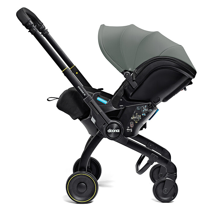 Avis Siège Auto i-Size Groupe 0+ / Poussette Doona X - Slate Green