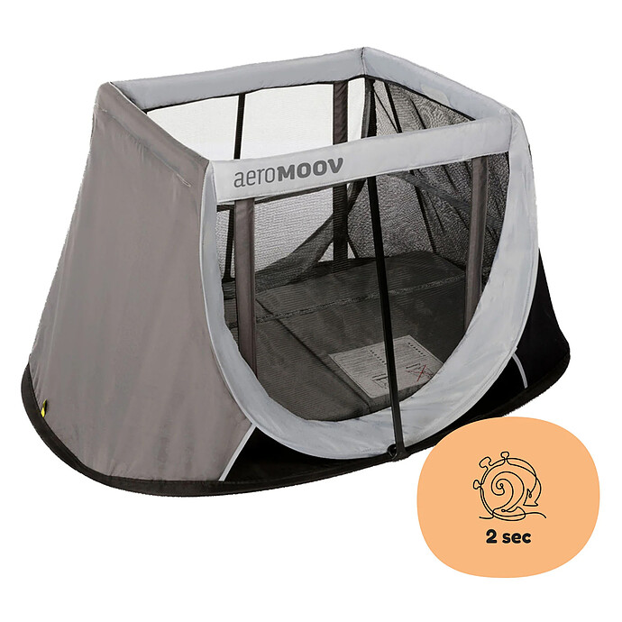 Lit de Voyage Instant - Grey Rock AeroMoov