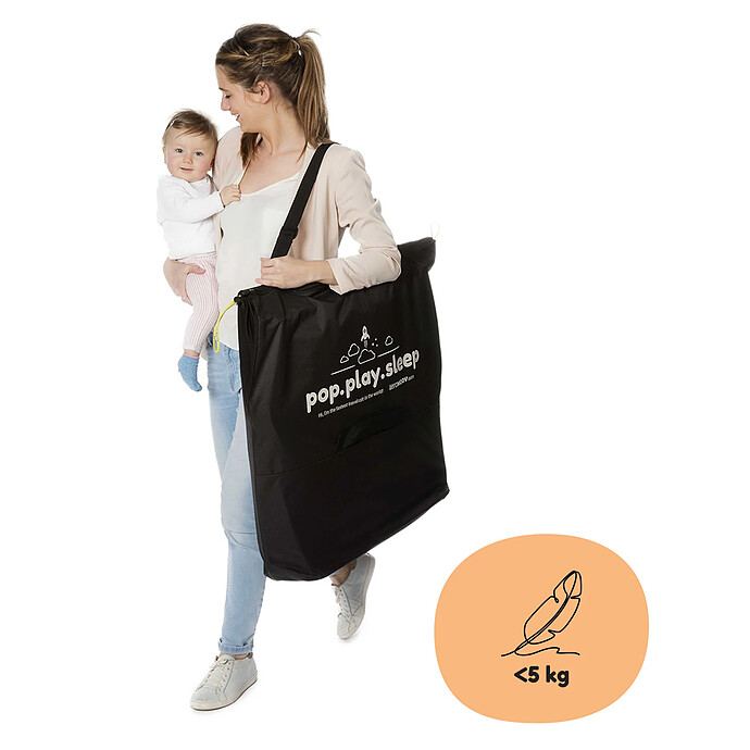Lit de Voyage Instant - Grey Rock pas cher