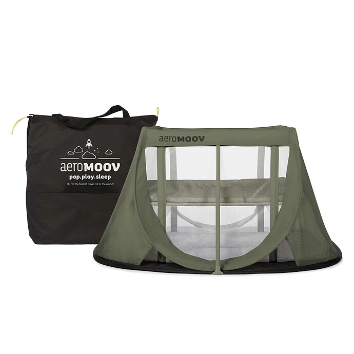 Lit de Voyage Instant - Green Moss AeroMoov