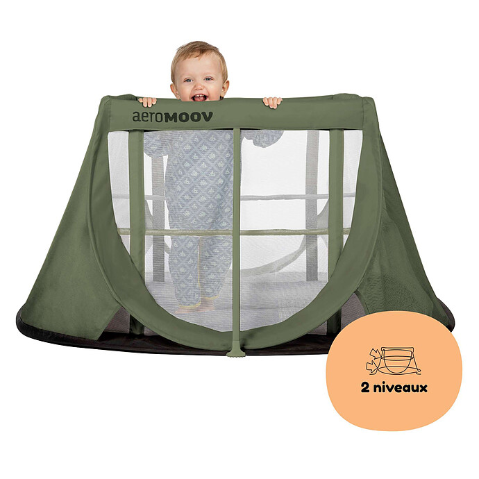 Lit de Voyage Instant - Green Moss pas cher