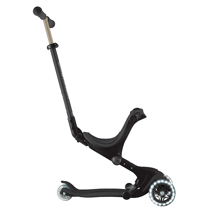 Trottinette Evolutive Go Up Deluxe Light 360 - Noir Globber