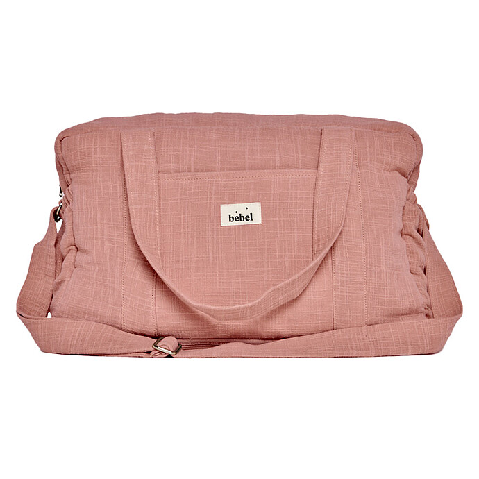 Sac à Langer Effet Lin 24/48H - Terracotta BEBEL
