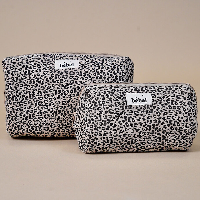 Mini Trousse de Toilette - Léopard  BEBEL