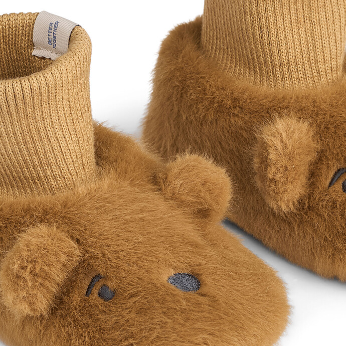 Achat Pantoufles Beth Ours Golden Caramel - 16/17