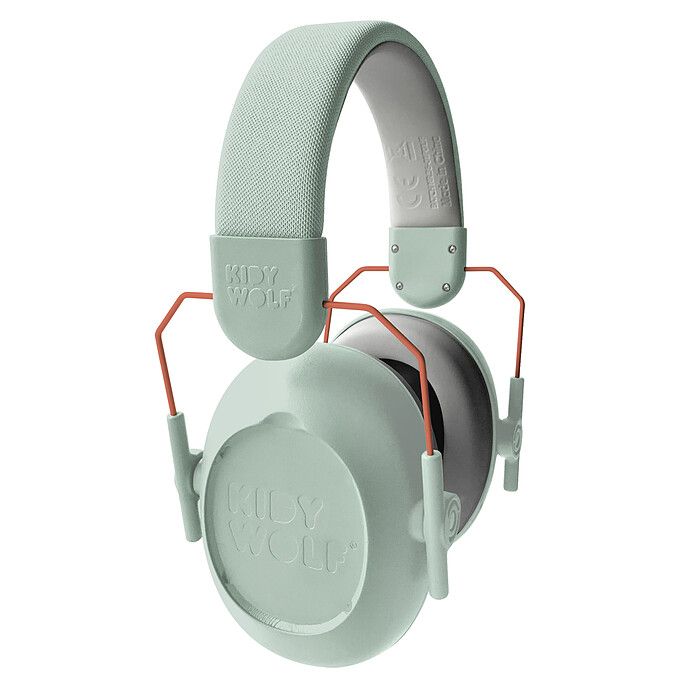 KidyNoise Casque Anti-Bruit - Vert Kidywolf