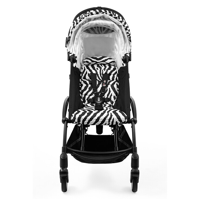 Achat Poussette YOYO³ 6+ Chassis Noir - Zebra