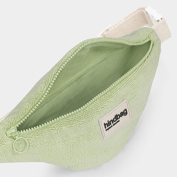 Sac Banane Augustin - Eponge Vert Hindbag