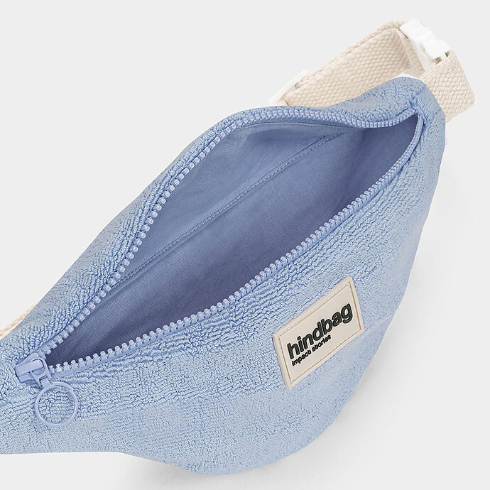 Sac Banane Augustin - Eponge Bleu Hindbag