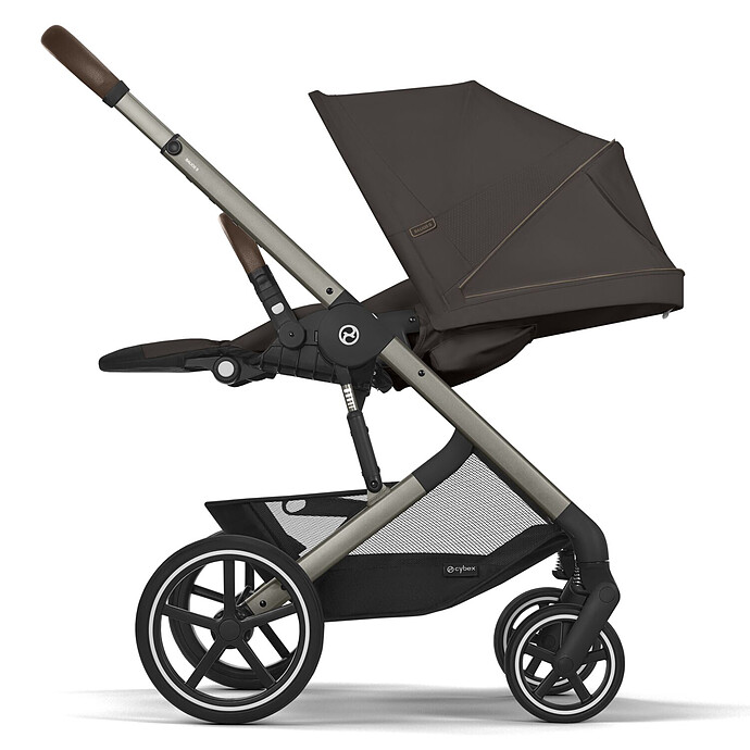 Poussette Citadine Balios S Lux Cadre Taupe - Chocolate Brown Cybex